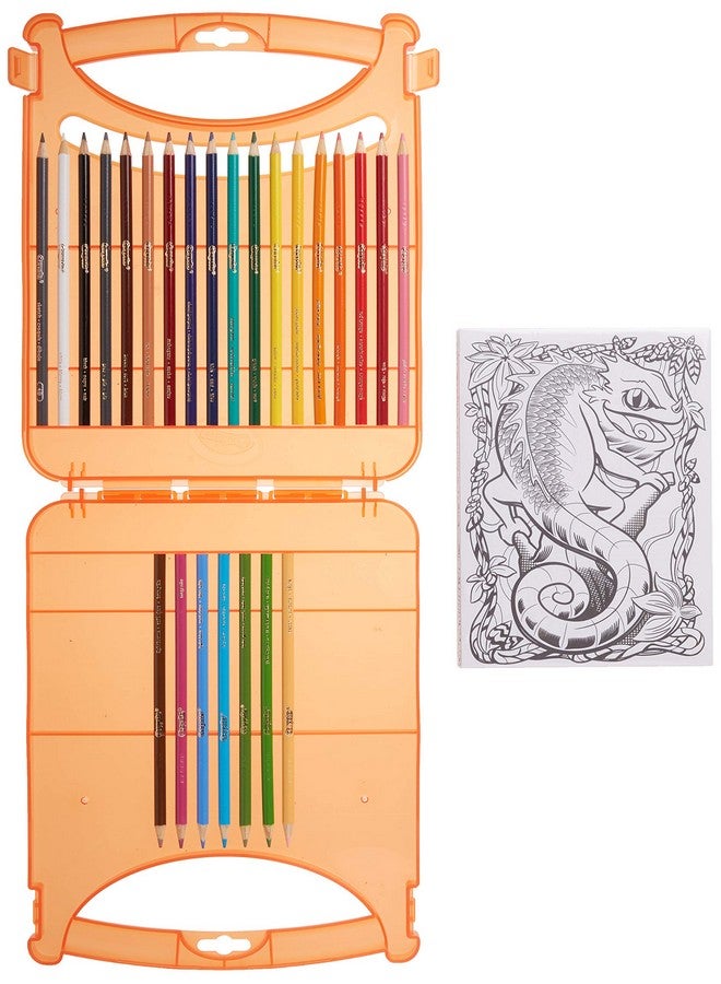 كرايولا مجموعة أقلام الرصاص الملونة من كرايولا كرييت آند كولور (مجموعة من 65 قطعة) مجموعة هدايا - Image 3