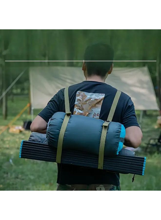 Black Nylon Utility Strapping Belt with Buckle for Outdoor Camping Hiking Gear - Image 2