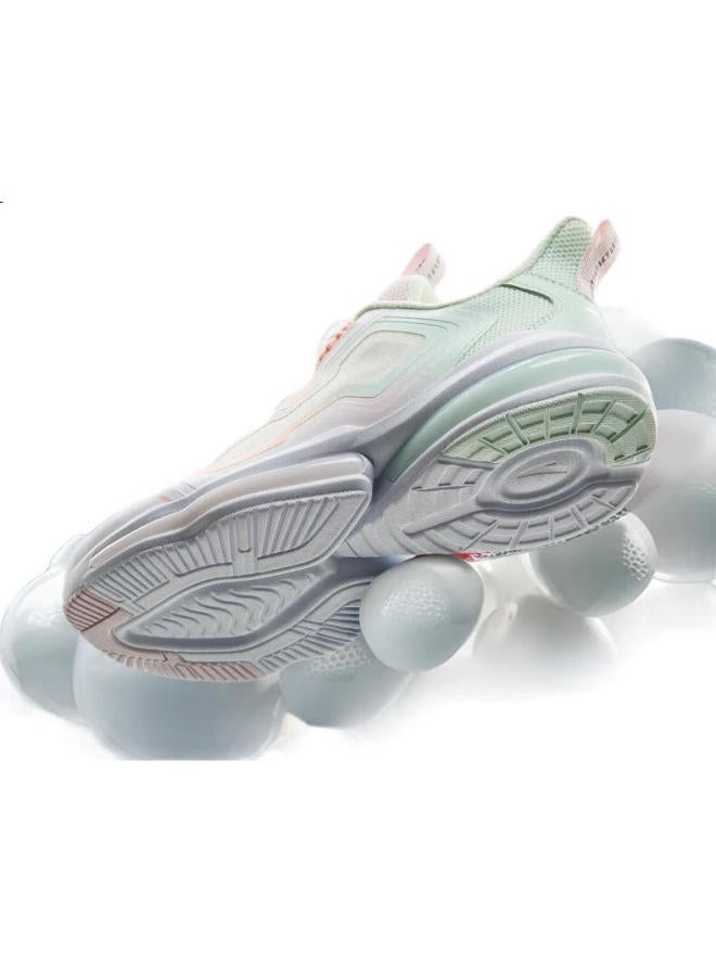 ANTA أحذية جري سحاب للأطفال أحذية رياضية للبنات أحذية جري احترافية زر جري A22525544 - Image 2