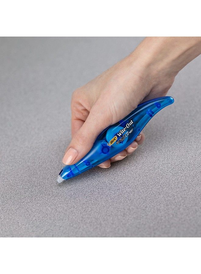 Bic قلم تصحيح شريط لاصق وايت أوت إكزاكت غير قابل لإعادة التعبئة 1/5 بوصة × 236 بوصة (Woelp11) - Image 4