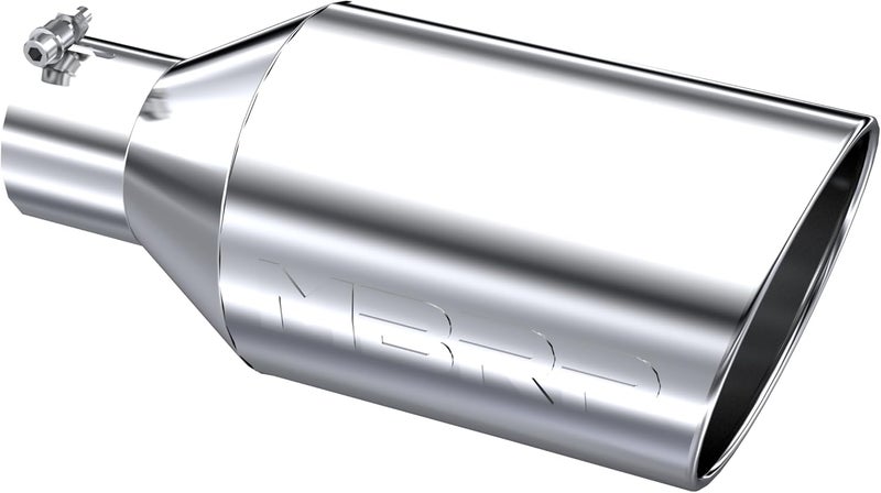 MBRP T5128 T304 Stainless Steel Exhaust Tip - 4" Inlet, 18" Length, 8" Outer Diameter - Image 1