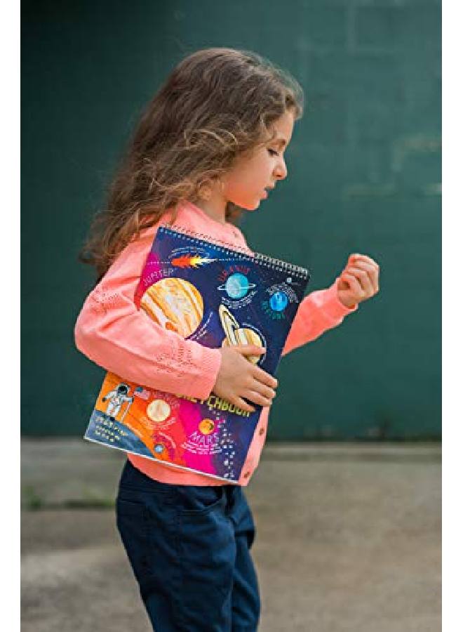 eeboo دفتر رسم النظام الشمسي/60 صفحة ملونة - Image 3