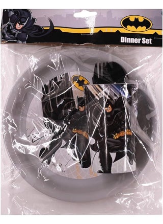Batman Plastic Dinner Set Of Fork Spoon Glass And Plate - pzsku/Z858FC16ABD4C21F099F9Z/45/_/1718350083/0ddc6fd4-fe9e-4c87-8f95-711d9b3ade94