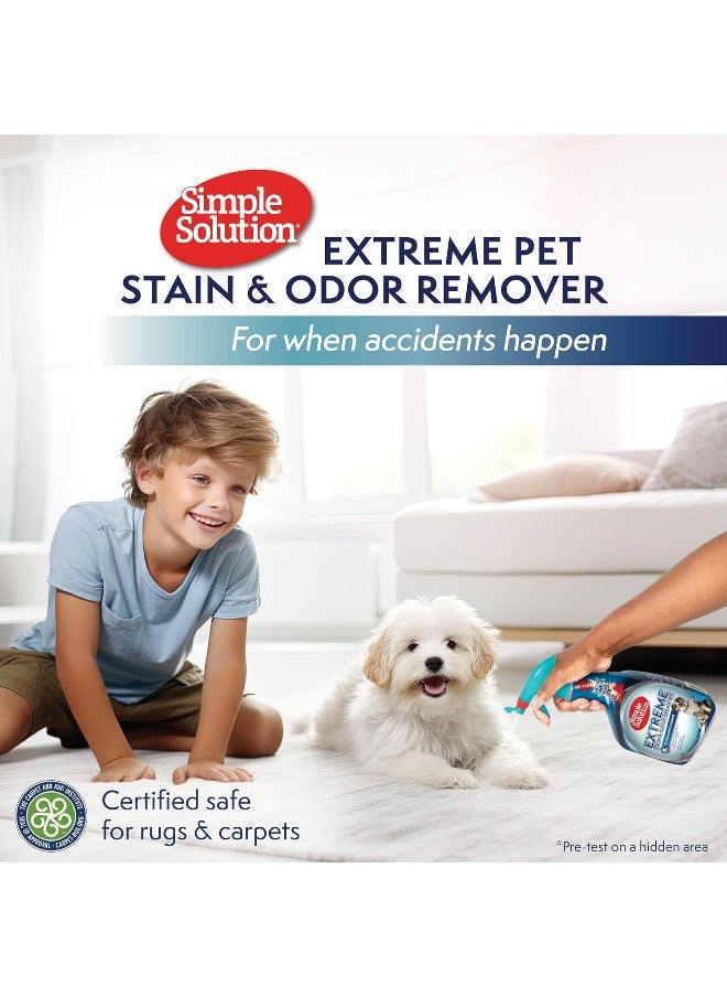 Simple Solution Extreme Dog Stain Odour Remover, 32 Oz, White