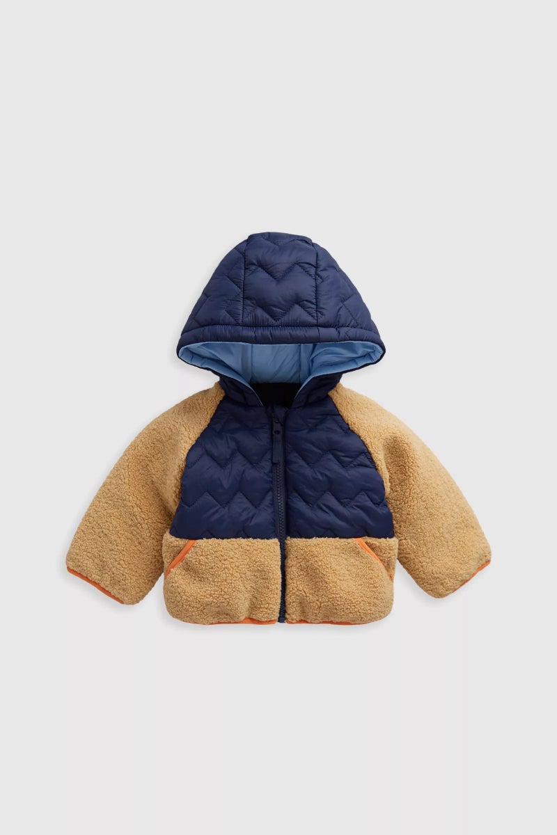 mothercare Reversible Fleece Jacket
