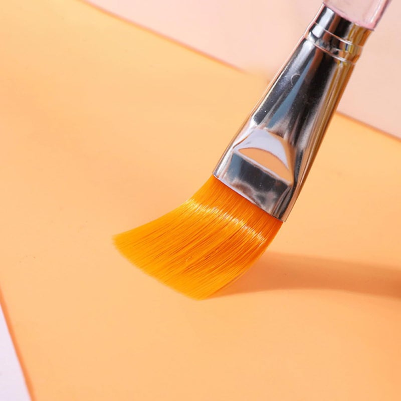 4 Piece Face Mask Brush Set With Handle Medium Length Beauty Tools For Skincare - Image 5
