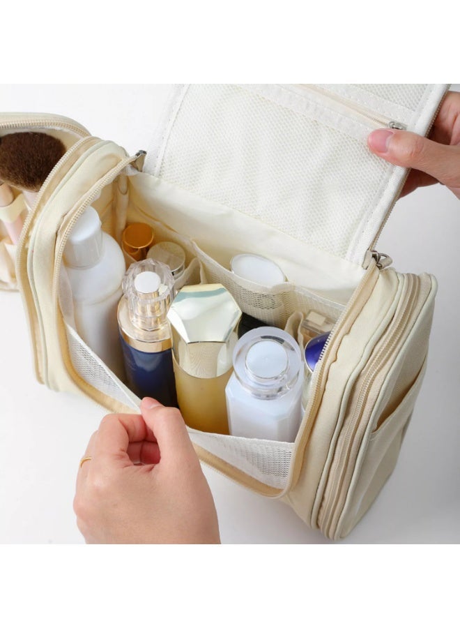 Beautify Large Capacity Hanging Travel Toiletry Bag with Multi-Compartment Design and Hook Organizer - Image 5