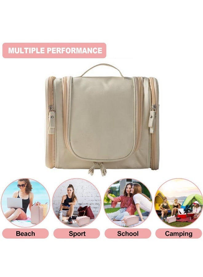 Beautify Large Capacity Hanging Travel Toiletry Bag with Multi-Compartment Design and Hook Organizer - Image 3