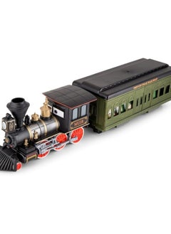 Generic Remote Control Track Train Set with Real Smoke, Music & Lights - Electric Train Toy Gift Toys for 3 4 5 6 7 8+ Year Old Kid  - Image 2