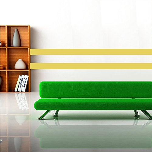 Borders Unlimited Sunshine Yellow Simple Stripe - Image 1