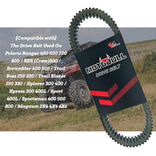 MOTOBULL ATV UTV Drive Belt 3211162 Compatible with Polaris Ranger 500 RZR 800/ Sportsman 500 570 700 800 3211162 - Image 3