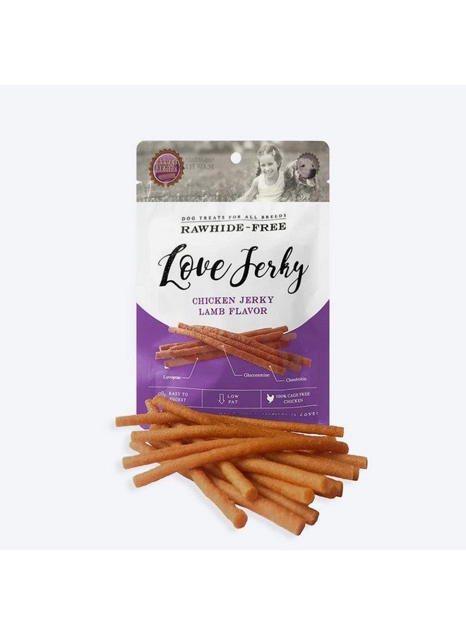 Rena Combo ofLove Jerky Lamb 120 gm with Orka Triple Dental Links Toy for Dogs | Made of Durable, Synthetic TPE Rubber That is Designed to Last for Hours - 23 cm - Image 2