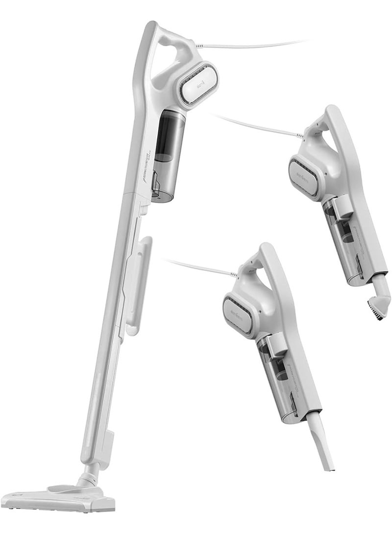 Deerma Dx700 2-In-1 Handheld Vacuum Cleaner With Large Capacity Dust Box Low Noise Triple Filter Vertical Dust Collector"Min 1 year manufacturer warranty", Plug type: Type A - Image 1