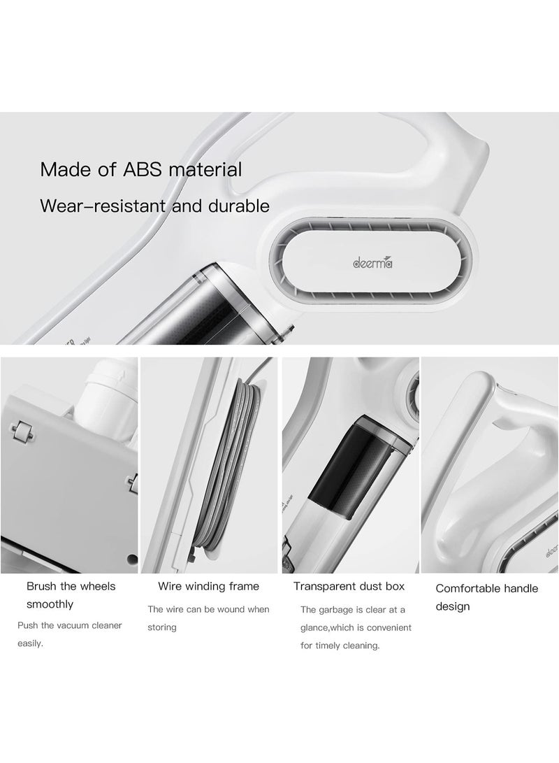 Deerma Dx700 2-In-1 Handheld Vacuum Cleaner With Large Capacity Dust Box Low Noise Triple Filter Vertical Dust Collector"Min 1 year manufacturer warranty", Plug type: Type A - Image 5