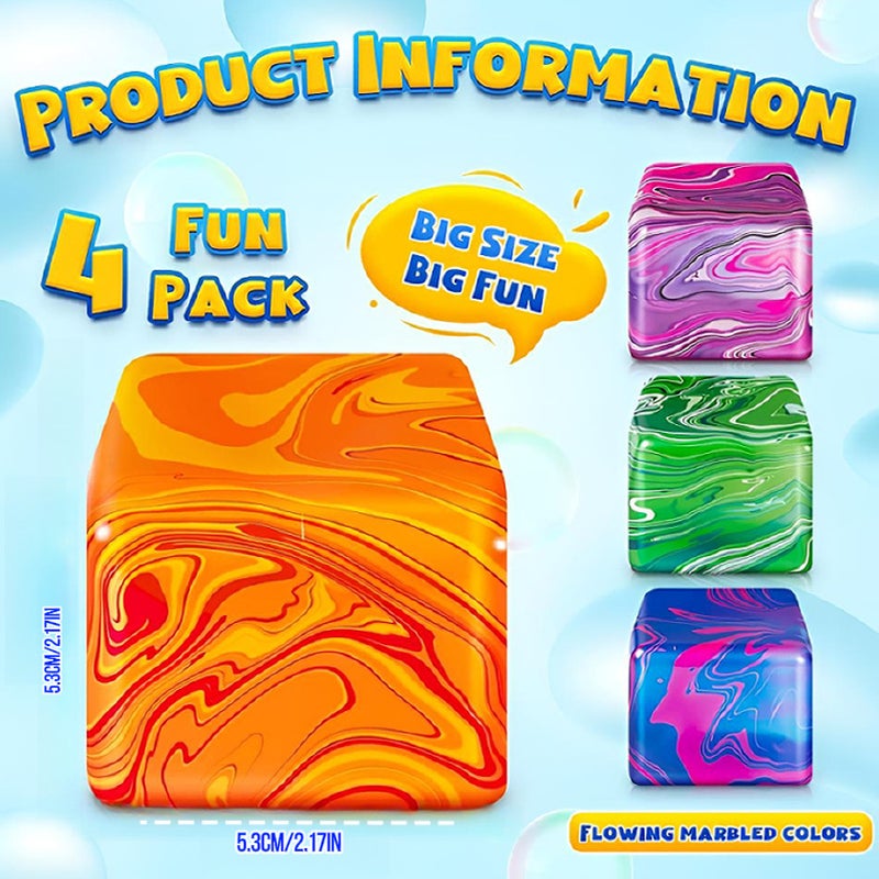 Ice Cube Maltose Squishy Stress Relief Toy (Needoh Style) - Image 1