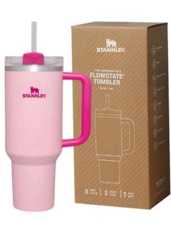 ستانلي كوب Stanley Quencher H2.O FlowState™ سعة 30 أونصة كوارتز 2.0 وردي  - Image 1