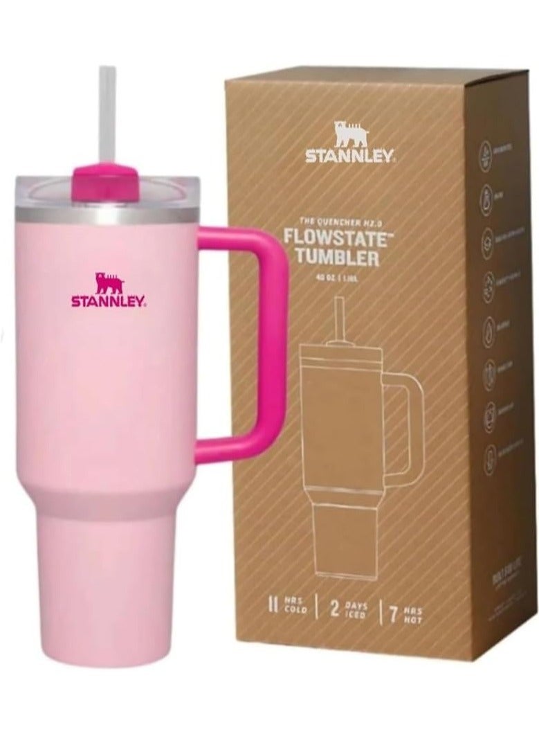 Stanley Quencher H2.O FlowState™ Tumbler 30oz  Quartz 2.0 pink