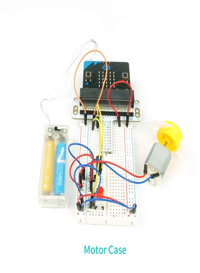 EF ELECFREAKS ELECFREAKS microbit Starter Kit 24 Accessories Micro:bit Basic Coding Electronics Kit, microbit Makecode Learning Kit with Guidance Manual (Without Micro: bit) - Image 4