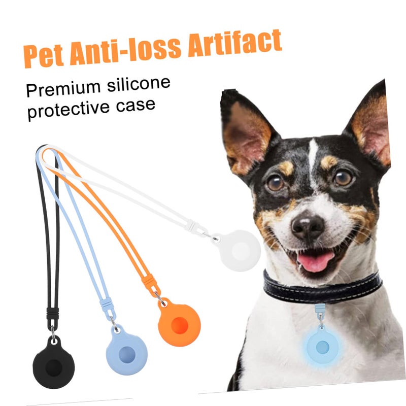 4 Pcs Durable Pet ID Tag Covers Scratch Resistant Easy Attach Collar Accessories - Image 5