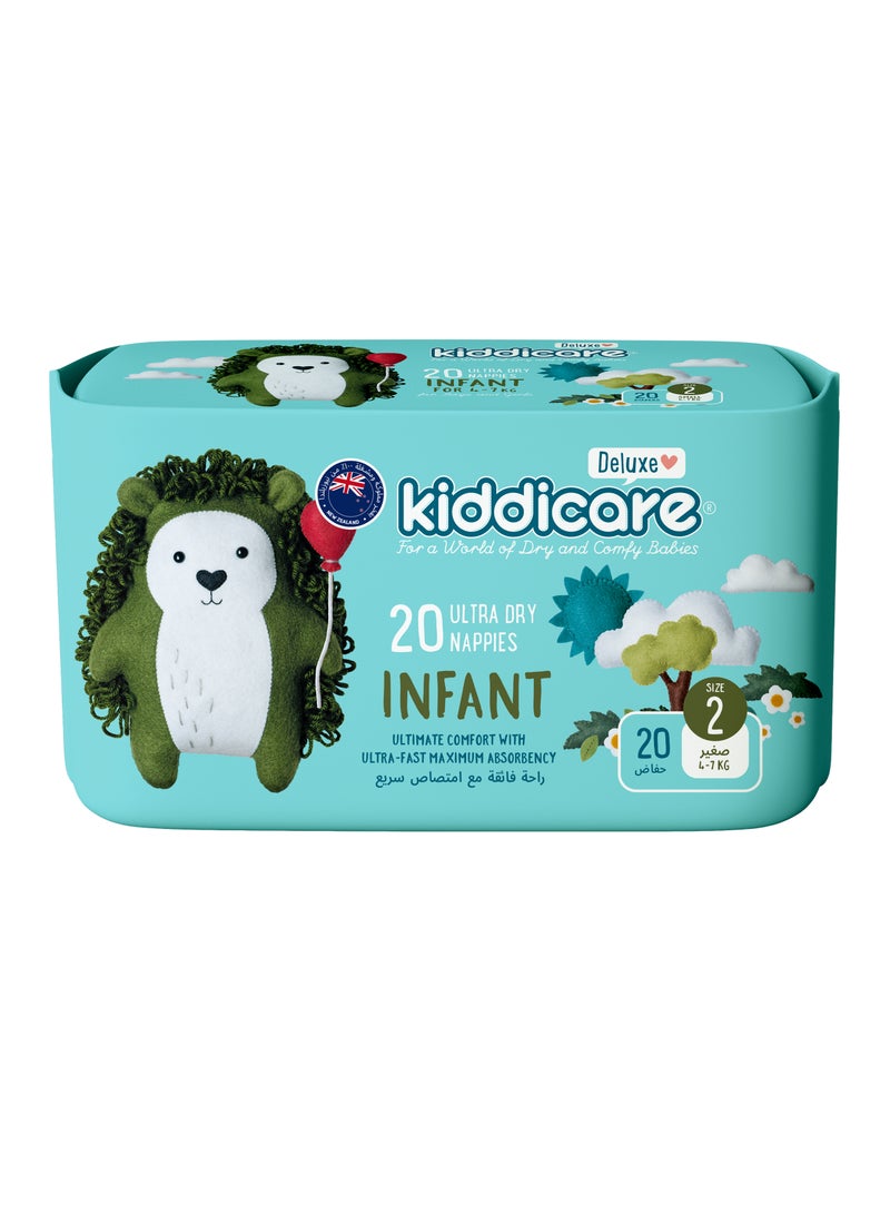 Kiddicare Deluxe Infant Diapers Size 2 - Image 1