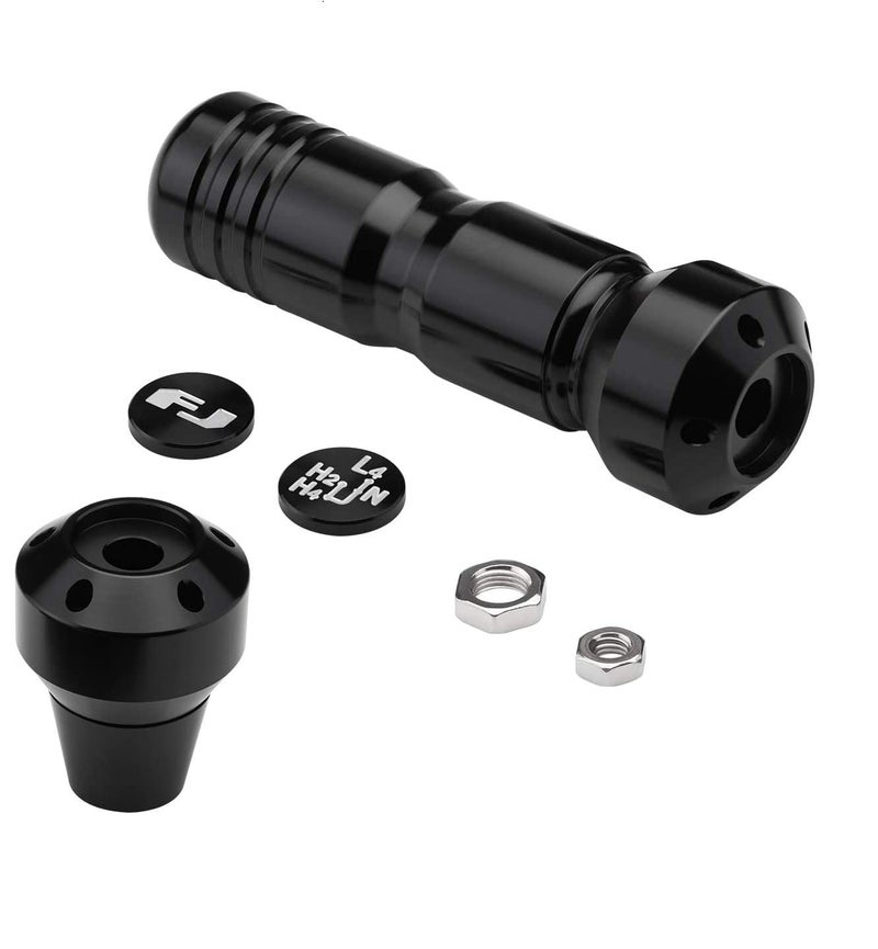 BOFINEHY Black Shifter Knob for Toyota FJ Cruiser Only 20072015 Shift Lever Trail Transfer Case Kit Made 6061 Aluminum Anodized