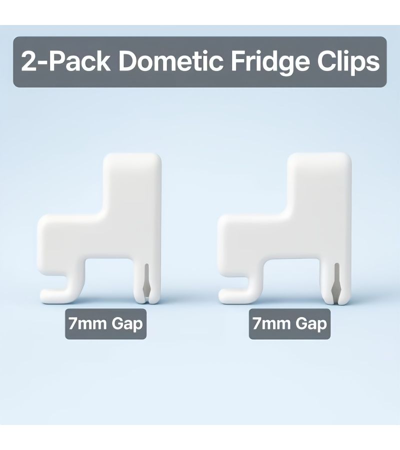 2Pcs DOMETIC RV Refrigerator Shelf Cable Tray Bracket Holder - Image 5