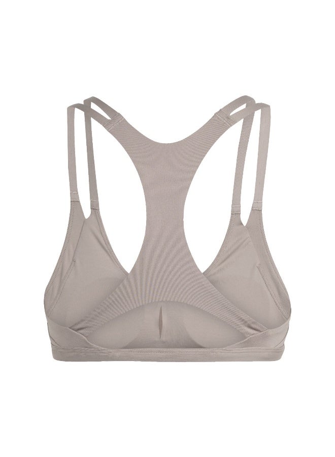 Adidas Aerim Ls Strngt Brown Training Bra For Women XS A-B - Image 2
