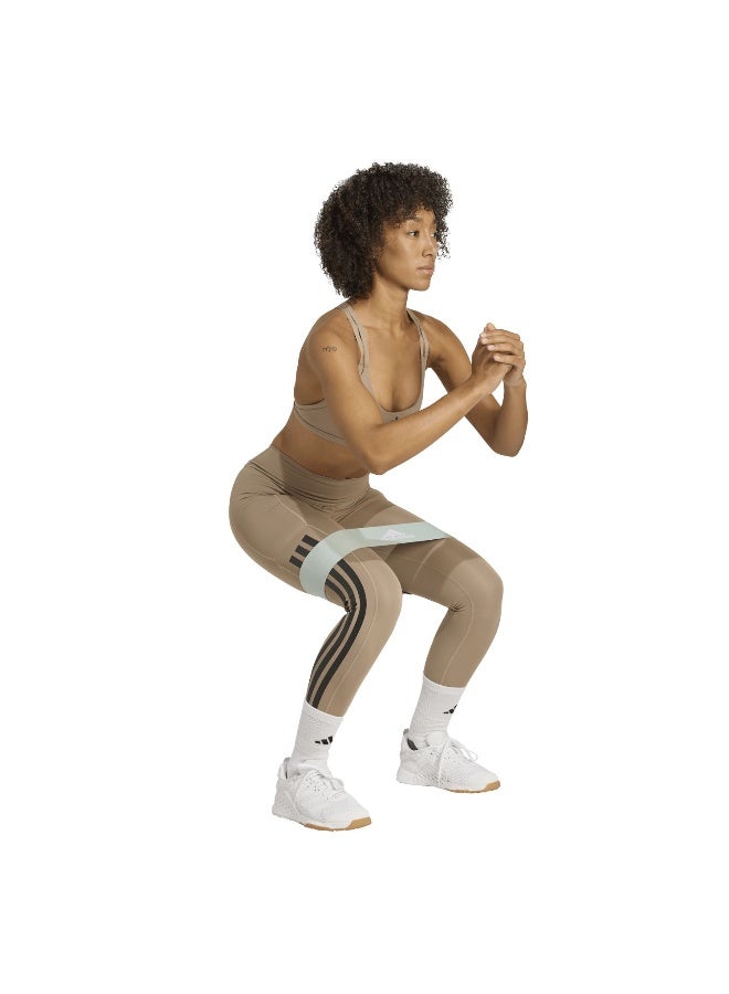 Adidas Aerim Ls Strngt Brown Training Bra For Women XS A-B - Image 5