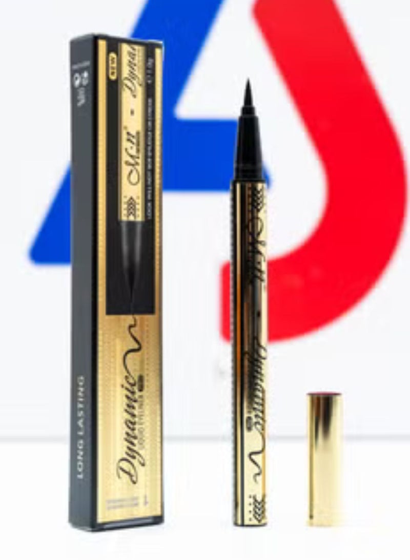 All New Longlasting Dynamic Liquid Eyeliner - 1g - 1 Black