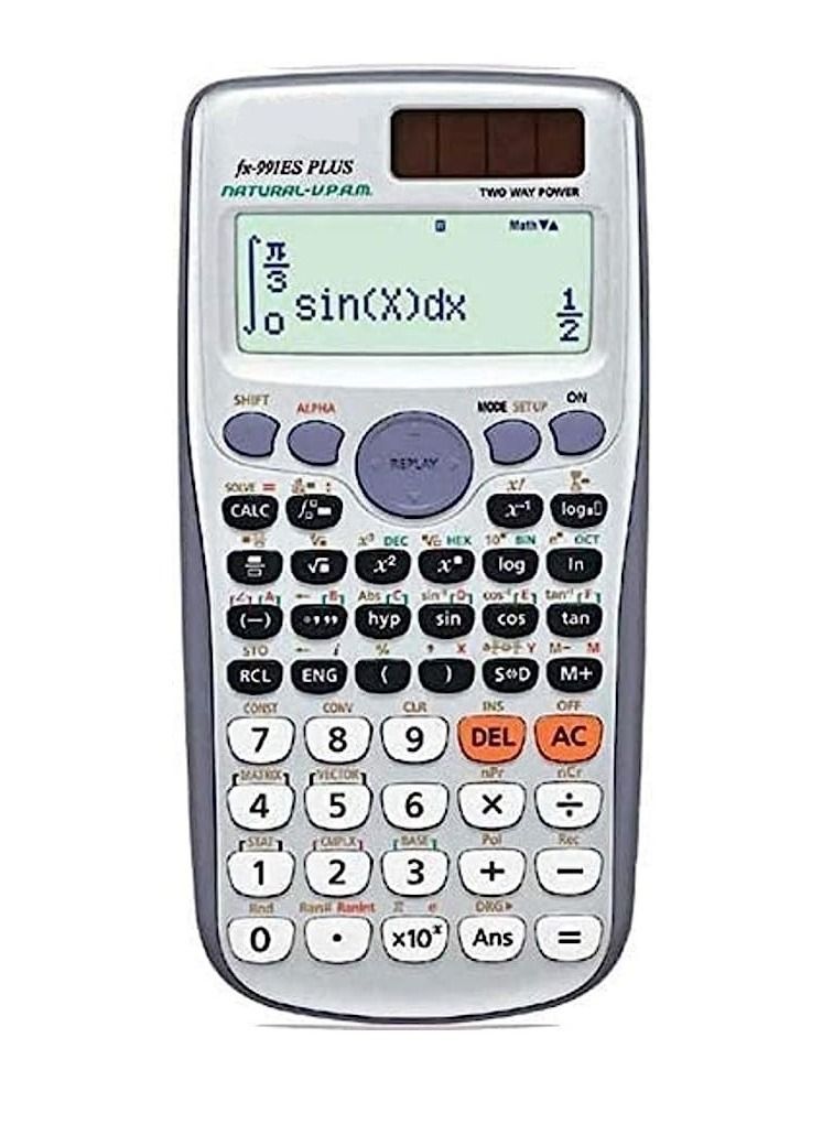 Generic Natural UPAM Digital Scientific fx-991ES Plus Grey  - Image 1