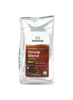 SWANSON Swanson, Organic House Blend Coffee, Ground, Medium Roast, Decaf, 1 lb (454 g)  - Image 1