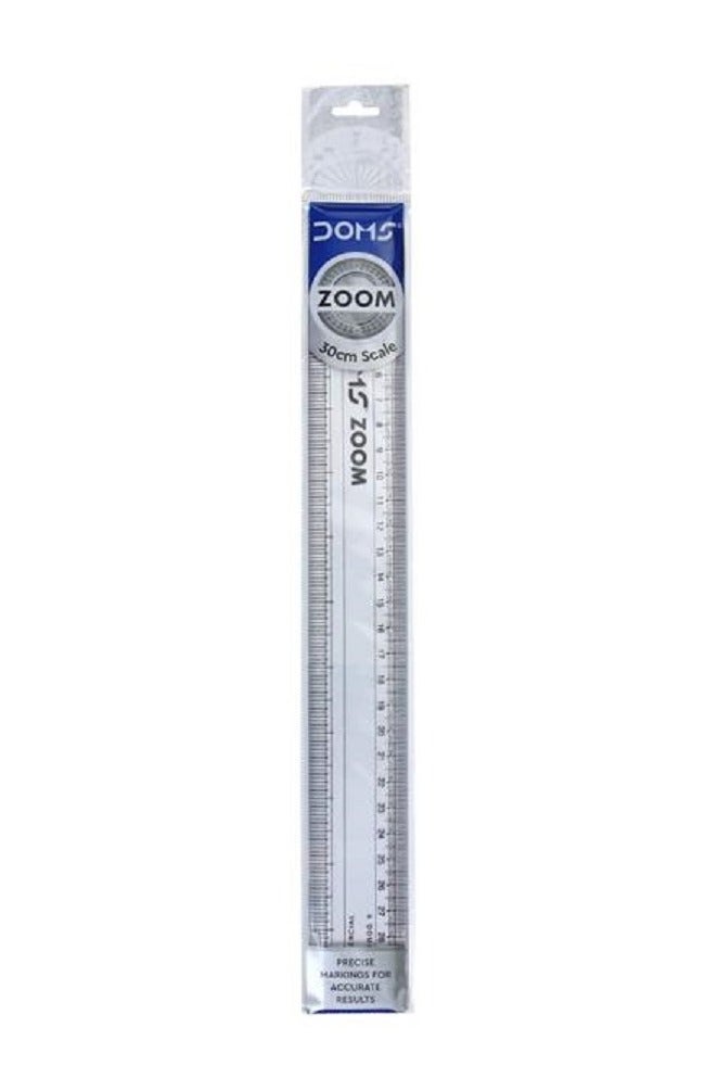 DOMS Accurate and Perfect Markings Broad Measuring Ruler - Image 1