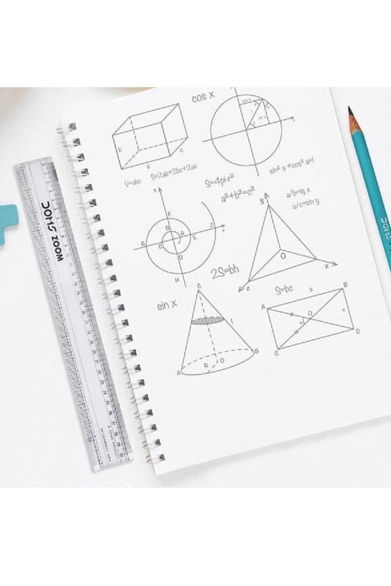 DOMS Accurate and Perfect Markings Broad Measuring Ruler - Image 2