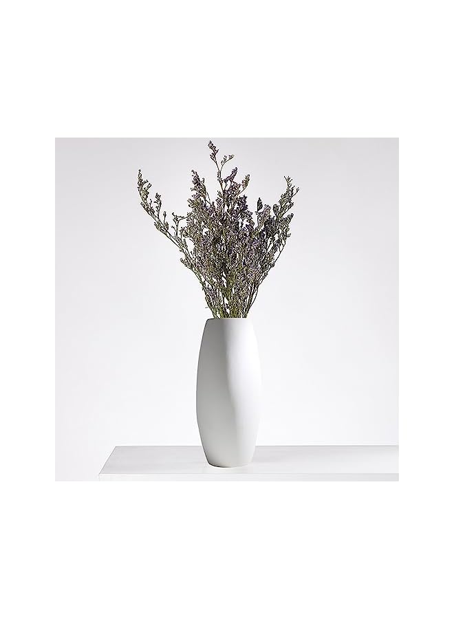 The Bros Ceramic Vase Flower Vase for Home Decor Minimalism Style White Vases for Flowers Modern Desk Aesthetic Room Decor Premium Quality Flower Vase Fit for Fireplace Bedroom Kitchen Living Room - Image 5