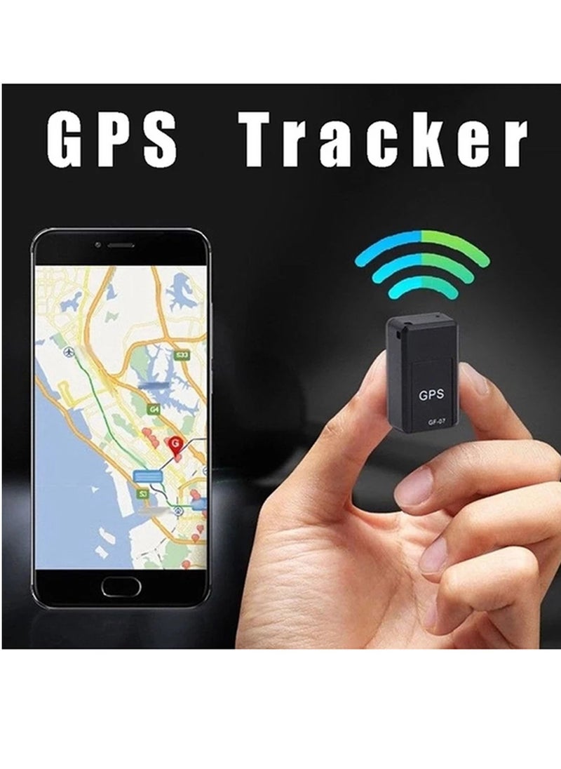 BSNL - BSNL Mini GPS Tracker GF07 Anti Lost Bluetooth Device For Car And Valuables Black - Image 1