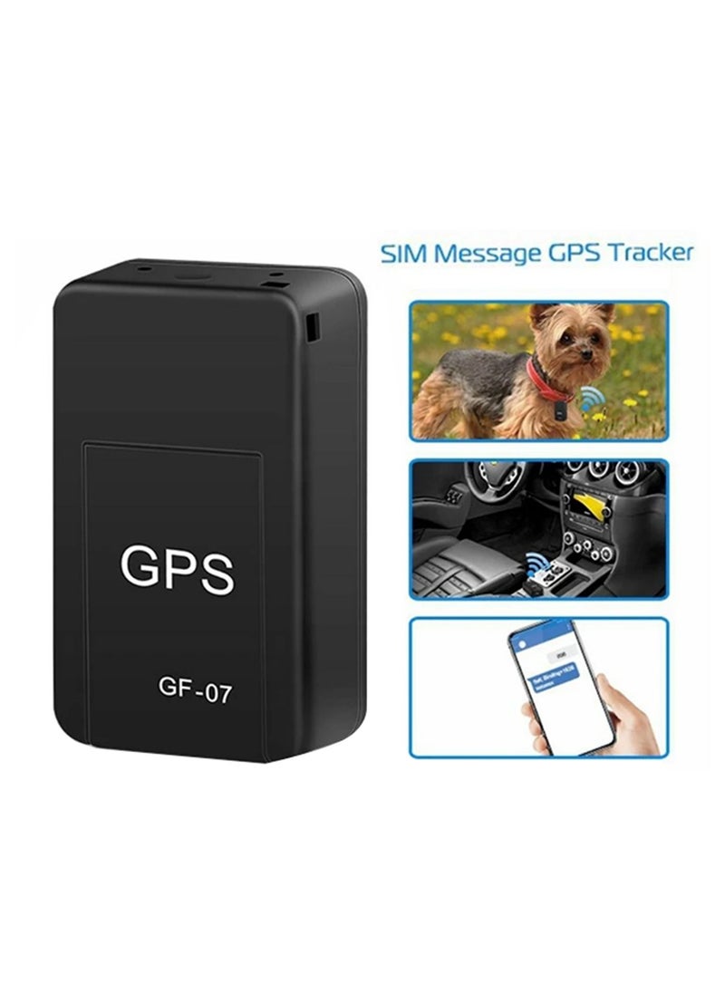 BSNL - BSNL Mini GPS Tracker GF07 Anti Lost Bluetooth Device For Car And Valuables Black - Image 1