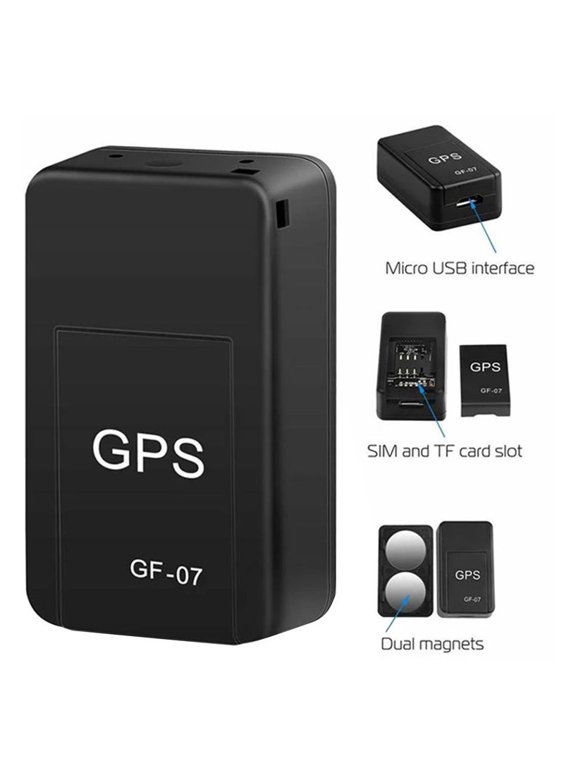 BSNL - BSNL Mini GPS Tracker GF07 Anti Lost Bluetooth Device For Car And Valuables Black - Image 1