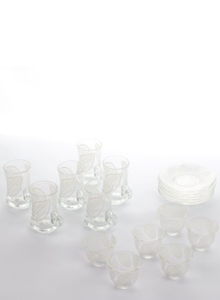 Transparent-white engraving