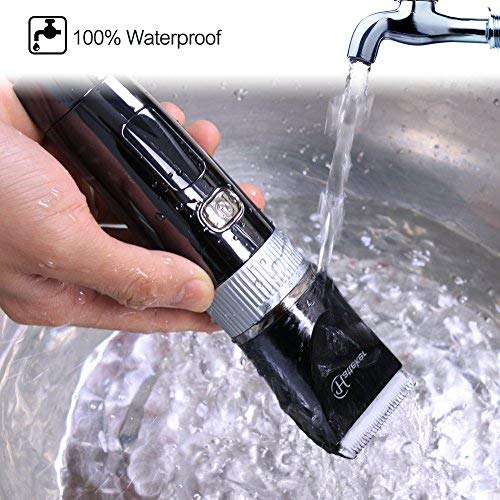 Hatteker Cordless Hair Trimmer Pro Hair Clippers Beard Trimmer for Men Haircut Kit Cordless USB Rechargeable Waterproof - Image 4