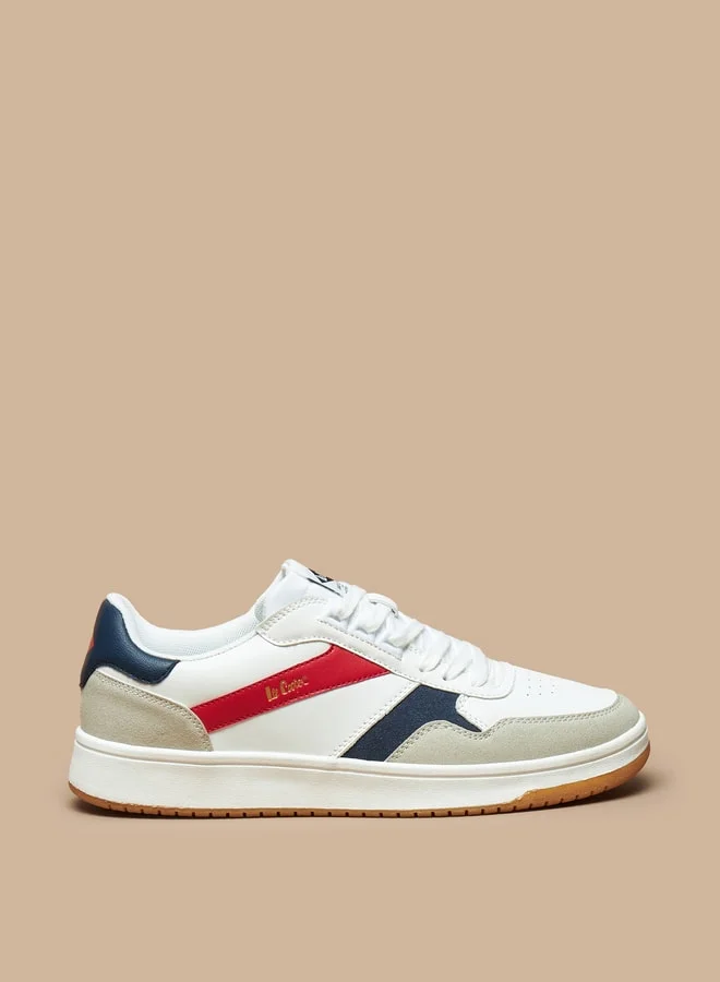 Lee Cooper Men's Textured Lace-Up Sneakers
