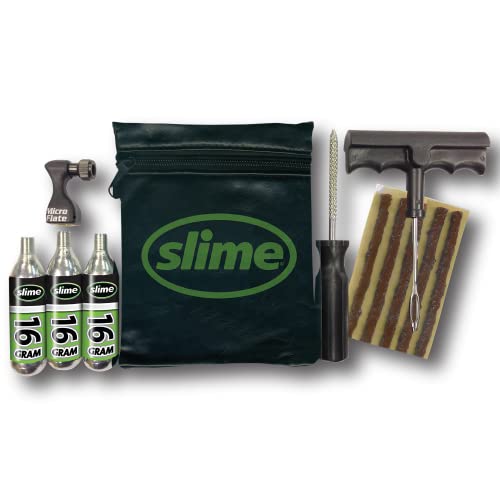 Slime 20240 Tire Repair and Inflation Kit, Tubeless Tires, Trailer & ATV Emergency Puncture Repair, Quick and Easy, Contains Mini Inflator - Image 2