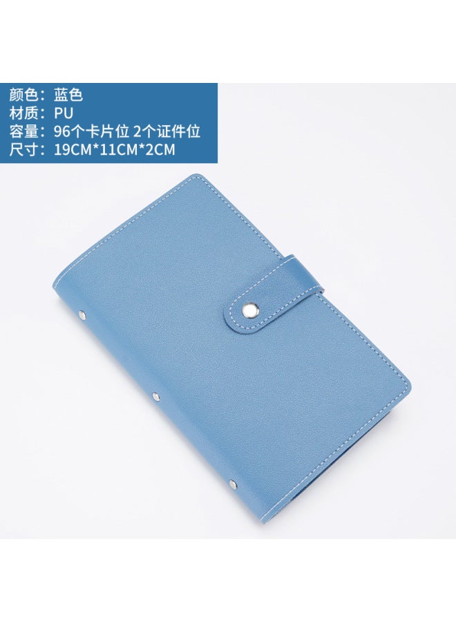 Business Card Holder Large Capacity Portable Card Bag Card Book Business Card Storage Business Card Book Business Card Bag Card Holder Customized - Image 1
