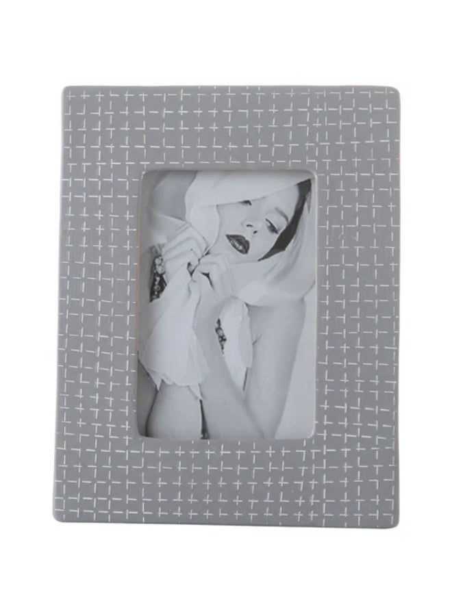 إيفا Victorian Pewter Photo Frame - Image 1