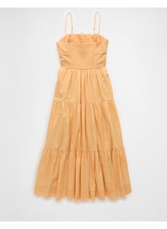 American Eagle AE Scalloped Tiered Midi Dress  - Image 5