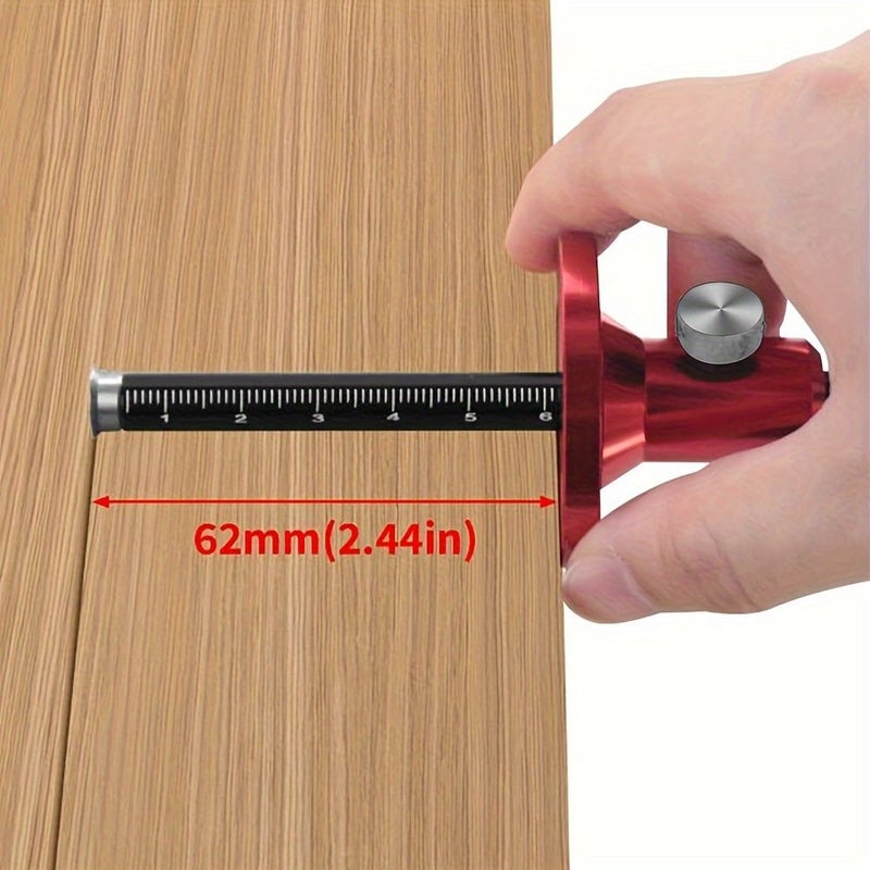 European Style Wheel Marking Tool 1 Set 0.2mm Micro Adjustment Woodworking - Image 3
