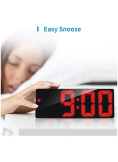 Flysocks Digital Alarm Clock, [Upgrade] Bedside Non Ticking Alarm Clocks with USB Cable, Snooze, Large LED Display, Adjustable Brightness - pzsku/Z85924ABCBF35C59B2AD4Z/45/_/1703092678/75a19208-f689-43c2-95b7-12a3aa33d69b