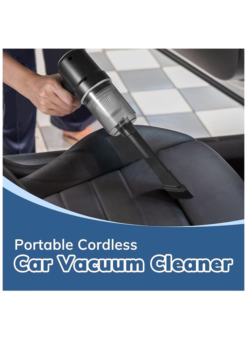 Toby's - Toby's VC_117 Multifunction Portable Mini Car Cordless Vacuum, 4500Pa Hand held vacuuming, Handheld Vacuum for Quick Cleaning, Dust Buster Cordless Rechargeable, for Car, Home and Office - Image 1