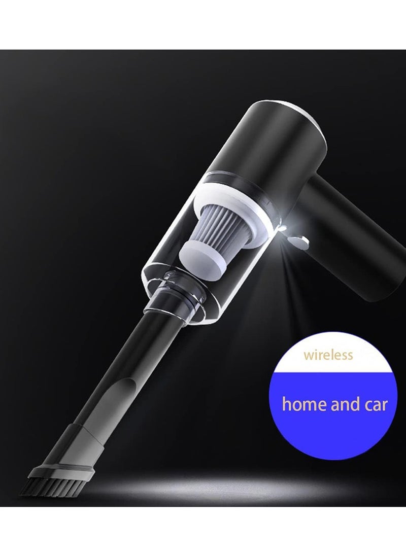Toby's - Toby's VC_117 Multifunction Portable Mini Car Cordless Vacuum, 4500Pa Hand held vacuuming, Handheld Vacuum for Quick Cleaning, Dust Buster Cordless Rechargeable, for Car, Home and Office - Image 1