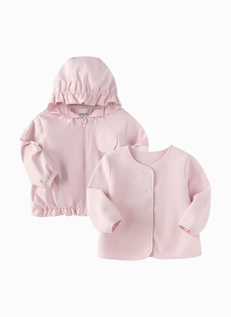 بالابالا Toddler Girl Woven jacket