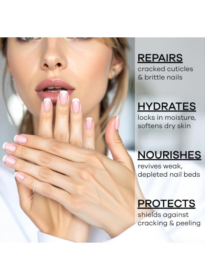 Ellie Chase Moisturizing Cuticle & Nail Care Oil 2.3 Fl Oz - Vanilla Scented – Infused with Jojoba Oil, Aloe, Vitamin E – Nail & Cuticle Hydration, Repair, Moisturizer, Strengthener, Growth - Image 3